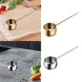 Maxbell Mini Saucepan Small Soup Pot for Making Sauces Reheating Oil Melting Cooking gold