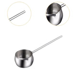Maxbell Mini Saucepan Small Soup Pot for Making Sauces Reheating Oil Melting Cooking silvery