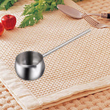Maxbell Mini Saucepan Small Soup Pot for Making Sauces Reheating Oil Melting Cooking silvery