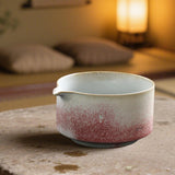 Maxbell Matcha Bowl Japanese Tea Cup Handmade for Japanese Matcha Preparation Family pink