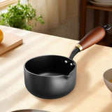 Maxbell Small Milk Pan Coffee Milk Warmer Nonstick Sauce Pan for Home Camping Picnic