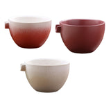 Maxbell Ceramic Matcha Tea Bowl Traditional Porcelain Tea Bowl for Tea Lovers Family White