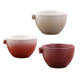 Maxbell Ceramic Matcha Tea Bowl Traditional Porcelain Tea Bowl for Tea Lovers Family White