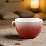 Maxbell Ceramic Matcha Tea Bowl Traditional Porcelain Tea Bowl for Tea Lovers Family Pink