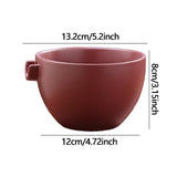 Maxbell Ceramic Matcha Tea Bowl Traditional Porcelain Tea Bowl for Tea Lovers Family Violet
