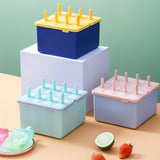 Maxbell Popsicles Models with Popsicle Stick Popcylce Maker for Frozen Yogurt Making S 4 girds