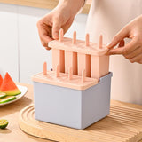 Maxbell Popsicles Models with Popsicle Stick Popcylce Maker for Frozen Yogurt Making S 4 girds