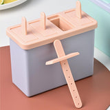 Maxbell Popsicles Models with Popsicle Stick Popcylce Maker for Frozen Yogurt Making S 4 girds