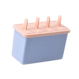 Maxbell Popsicles Models with Popsicle Stick Popcylce Maker for Frozen Yogurt Making S 4 girds