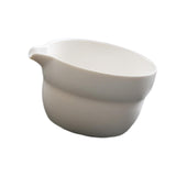 Maxbell Traditional Matcha Bowl with Pouring Spout for Tea Room Restaurant Beginners White