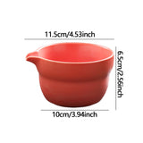 Maxbell Traditional Matcha Bowl with Pouring Spout for Tea Room Restaurant Beginners Pink