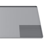 Maxbell Espresso Tamping Mat Heat Resistant Table Mat for Office Coffee Shop Counter Grey