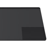 Maxbell Espresso Tamping Mat Heat Resistant Table Mat for Office Coffee Shop Counter Black