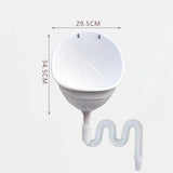 Maxbell Urinals Toilet Training Washout Urinal with Drain for Toddlers Kids Children White