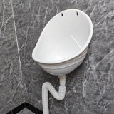 Maxbell Urinals Toilet Training Washout Urinal with Drain for Toddlers Kids Children White