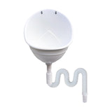 Maxbell Urinals Toilet Training Washout Urinal with Drain for Toddlers Kids Children White