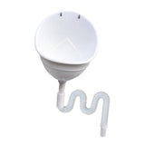 Maxbell Urinals Toilet Training Washout Urinal with Drain for Toddlers Kids Children White