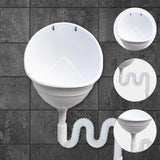 Maxbell Urinals Toilet Training Washout Urinal with Drain for Toddlers Kids Children White