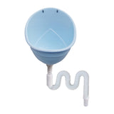Maxbell Urinals Toilet Training Washout Urinal with Drain for Toddlers Kids Children Blue