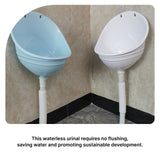 Maxbell Urinals Toilet Training Washout Urinal with Drain for Toddlers Kids Children Blue