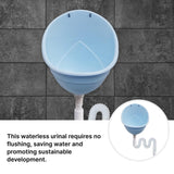 Maxbell Urinals Toilet Training Washout Urinal with Drain for Toddlers Kids Children Blue