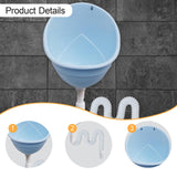 Maxbell Urinals Toilet Training Washout Urinal with Drain for Toddlers Kids Children Blue