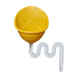 Maxbell Urinals Toilet Training Washout Urinal with Drain for Toddlers Kids Children Yellow