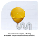 Maxbell Urinals Toilet Training Washout Urinal with Drain for Toddlers Kids Children Yellow