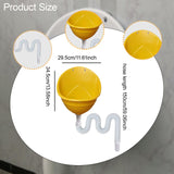 Maxbell Urinals Toilet Training Washout Urinal with Drain for Toddlers Kids Children Yellow