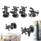 Maxbell Bathroom Angle Stop Valve Replacement Filling Valve for Sink Heater Bathroom Style A