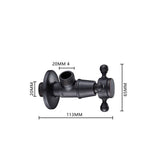 Maxbell Bathroom Angle Stop Valve Replacement Filling Valve for Sink Heater Bathroom Style A