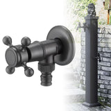 Maxbell Bathroom Angle Stop Valve Replacement Filling Valve for Sink Heater Bathroom Style B