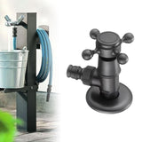 Maxbell Bathroom Angle Stop Valve Replacement Filling Valve for Sink Heater Bathroom Style B