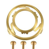 Maxbell 2x Lampshade Retaining Rings Lamp Head Base Professional Light Shade Gallery