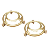 Maxbell 2x Lampshade Retaining Rings Lamp Head Base Professional Light Shade Gallery