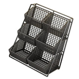 Maxbell Kitchen Vegetables Basket Stand Practical for Apartment Farmhouse Restaurant