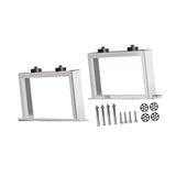 Maxbell 2Pcs Air Conditioner Rack Elevated Ground Mount Base for Office Outdoor Home