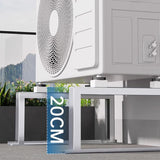 Maxbell 2Pcs Air Conditioner Rack Elevated Ground Mount Base for Office Outdoor Home