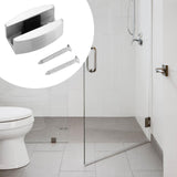 Maxbell Stainless Steel Floor Guide Support Floor Guide Replacement for Shower Room