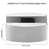 Maxbell Stainless Steel Floor Guide Support Floor Guide Replacement for Shower Room