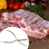 Maxbell Rib Membrane Remover Tool for BBQ Chef Enthusiast Professional Rib Prep Tool