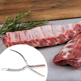 Maxbell Rib Membrane Remover Tool for BBQ Chef Enthusiast Professional Rib Prep Tool