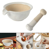 Maxbell Rice Paste Grinding Bowl Household Cooking Tools Japanese Manual Food Masher