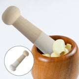 Maxbell Porcelain Pestle Classic Rice Paste Home Use Easy to Clean Mini Grinding Rod