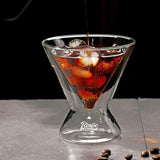 Maxbell Coffee Mug Espresso Lover Gifts Glassware 180ml for Party Holiday Gatherings