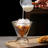 Maxbell Coffee Mug Espresso Lover Gifts Glassware 180ml for Party Holiday Gatherings