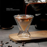 Maxbell Coffee Mug Espresso Lover Gifts Glassware 180ml for Party Holiday Gatherings