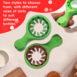 Maxbell Bottle Lid Opener Opening Tool Lid Open Tool for Dining Room Elderly Seniors Green