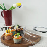 Maxbell Cheese Board Portable Gifts with Handle Snack Plate for Outdoor Bread Travel