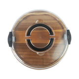 Maxbell Cheese Board Portable Gifts with Handle Snack Plate for Outdoor Bread Travel